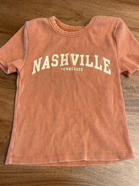 Social culture 100%cotton Nashville baby tshirt juniors small